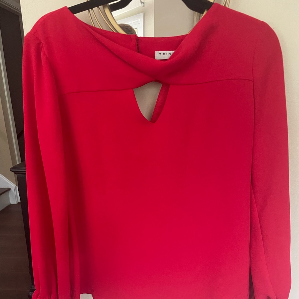 Trina Turk - Small - EUC - red - L/S